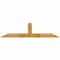 Ekena Millwork Portland Rough Sawn Timber Gable Bracket, Western Red Cedar, 60"W x 15"H x 2"D x 4"F, 6/12 Pitch GBW060X15X0204POR00RWR - alternate 1